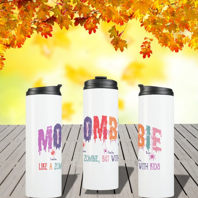 Mombie Spider Kids Zombie Thermal Tumbler (mombie thermal tumbler)