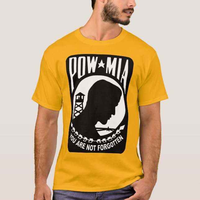MomCat.org POW-MIA T-Shirt (Front)