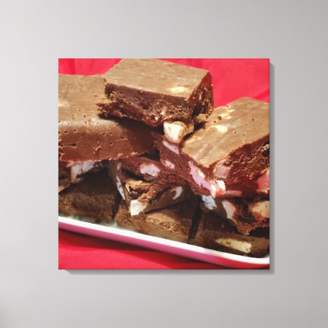 momcherrymarshmallowfudge canvas print (Front)