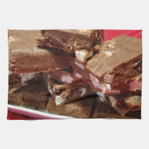 momcherrymarshmallowfudge tea towel