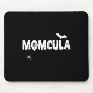 Momcula Tee Mum cula Halloween Family Matching Mam Mouse Pad