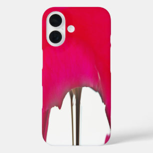 Moment Captured: A Red Rose Petal Elegance iPhone 16 Case