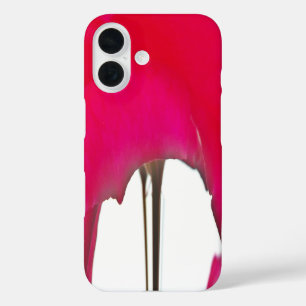 Moment Captured: A Red Rose Petal Elegance iPhone 16 Case