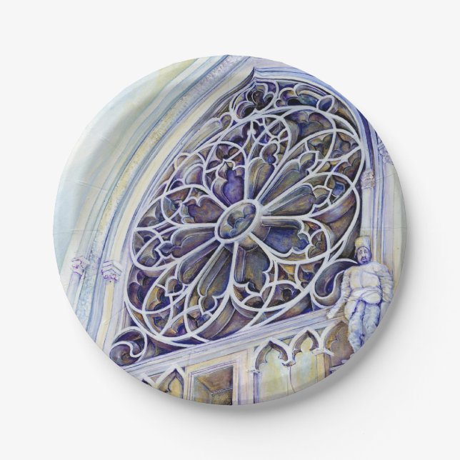 Moment in Budapest Paper Plate (Front)