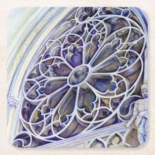 Moment in Budapest Square Paper Coaster