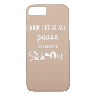 Moment of Science Beige iPhone 7 Case