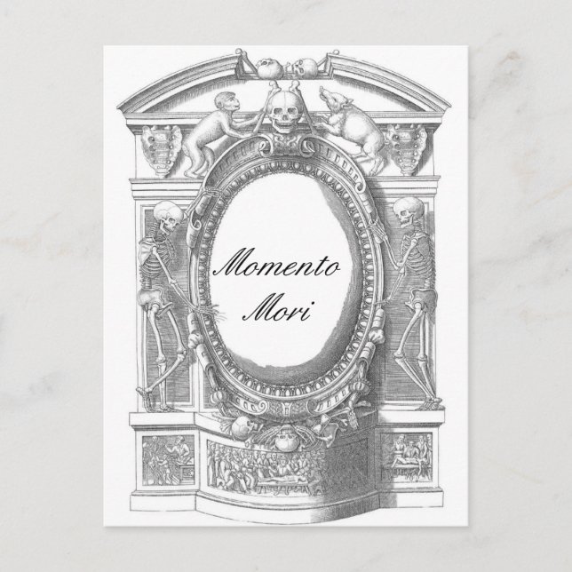 Momento Mori postcard (Front)