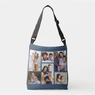 Moments in Focus: Customisable 6 Photo Collage Crossbody Bag