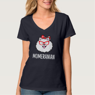 Momeranian Funny Pomeranian Mum Cute Pet Pomerania T-Shirt