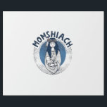 Momhiach Jewish Hanukkah 2025 Mum Jew  Wrapping Paper<br><div class="desc">Jewish mum humour,  Hanukkah 2025 laugh,  witty Jewish joke,  mum and faith blend,  Hebrew pun fun,  festival of lights twist,  cultural parenting humour,  Jewish pride 2025,  Hanukkah mum vibe,  tradition meets mum life</div>