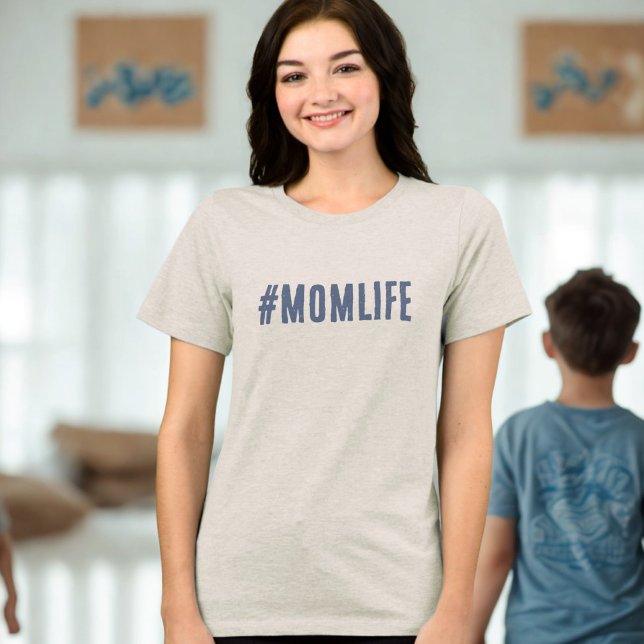 Momlife for Mum Tri-Blend Shirt (momlife t-shirt)