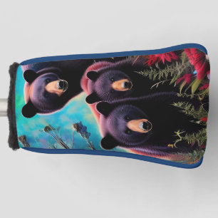 Momma Bear and cubs Golf Head Cover