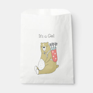 Momma Bear It's A Girl Gift Favour Bag