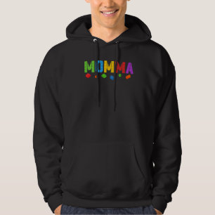 Momma Blocks Master Builder Brick Builder Birthda Hoodie