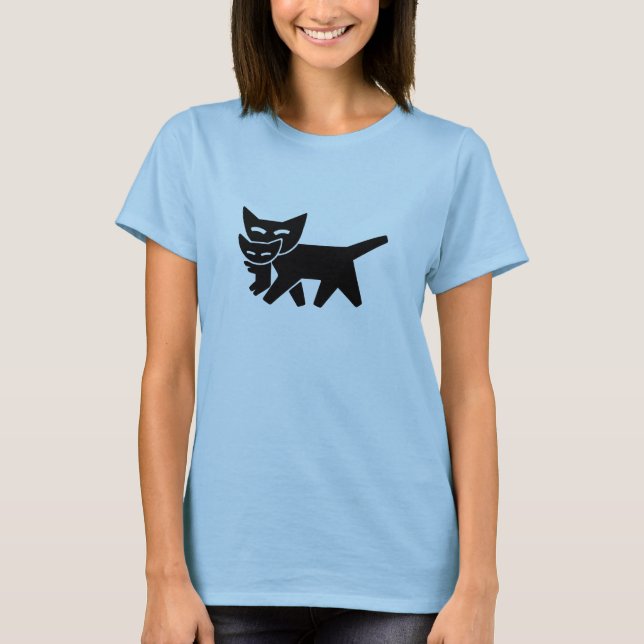 Momma Cat and Kitten T-Shirt (Front)