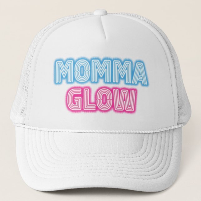 Momma Glow Trucker Hat (Front)