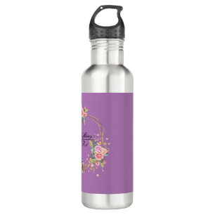 Momma Knows Water Bottle, Stainless Steel, 24 oz 710 Ml Water Bottle