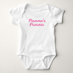Momma"s Princess Baby Bodysuit