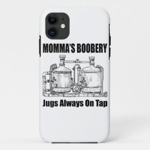 Momma's Boobery Jugs Always On Tap Case-Mate iPhone Case