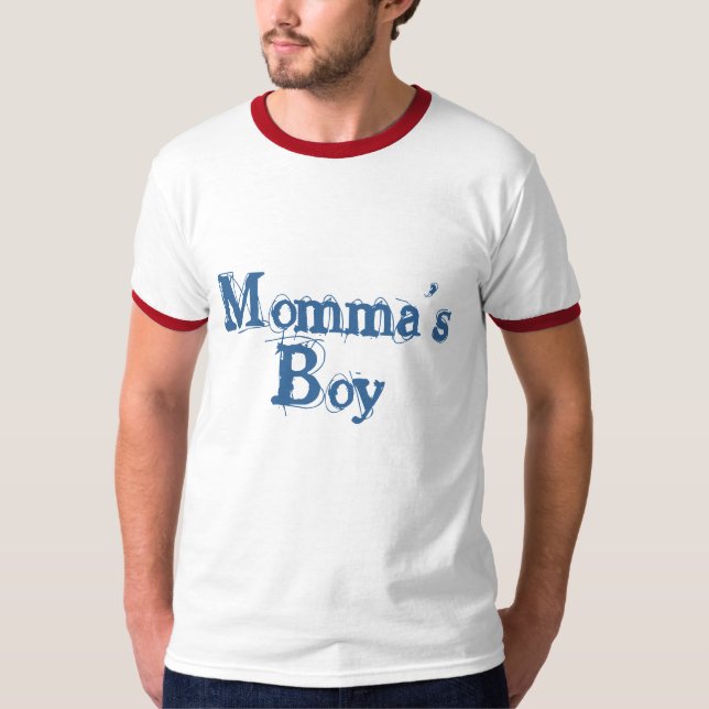 Momma's Boy T-Shirt (Front)