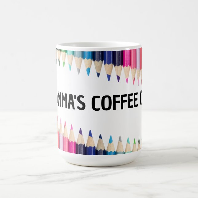 MOMMA'S COLORED PENCILS COFFEE CUP / MUG (Center)
