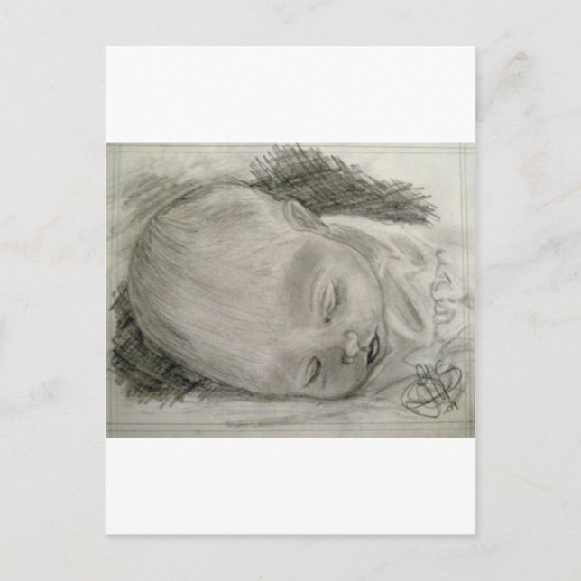 Mommas heartbeat postcard (Front)