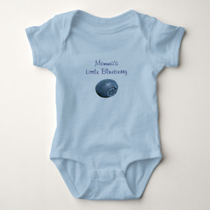 Momma's Little Blueberry, Vaccinium ovalifolium Baby Bodysuit