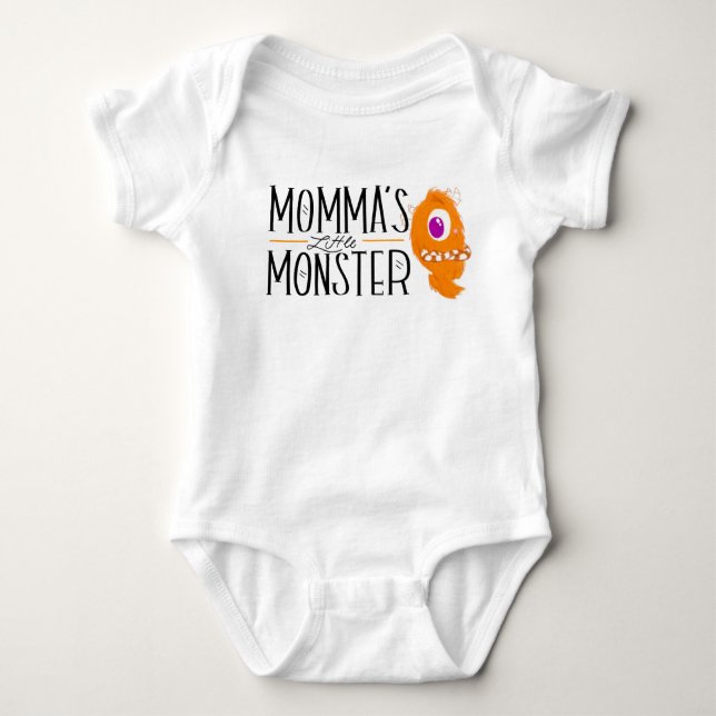 Momma's Little Monster Bodysuit (Front)