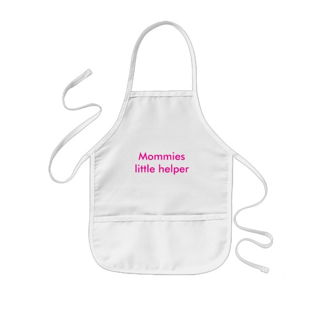 Mommies  little helper kids apron (Front)
