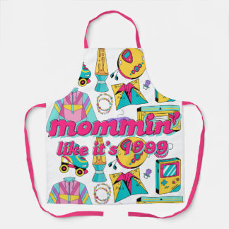 Mommin' Like It's 1999 - Funny Y2K Mum Gift Apron