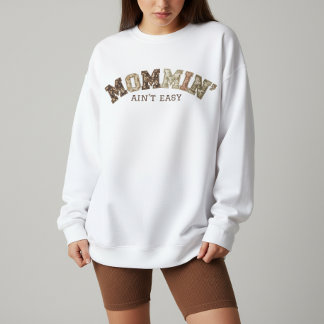 Mommin' Patchwork Sweatshirt