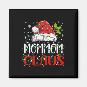 Mommom Claus Christmas Santa Matching Family Xmas  Magnet