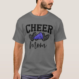 Mommom Life Messy Bun Hair Funny Soccer Basketball T-Shirt