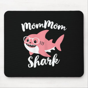 Mommom Shark Mother's Day Grandma Funny Mum-mum Mouse Pad
