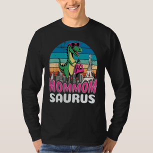 MomMomsaurus T Rex Dinosaur MomMom Saurus Family T-Shirt