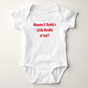 Mommy and Daddy's Little bundle of Joy Baby Bodysuit