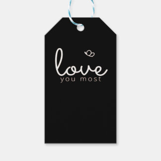 Mommy And Me Love You More Sweet Family Style Gift Tags
