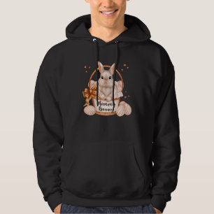 Mommy Bunny Cute Pastel Matching Family Easter Rab Hoodie
