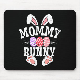 Mommy Bunny Happy Easter Day Matching Family Easte Mouse Pad
