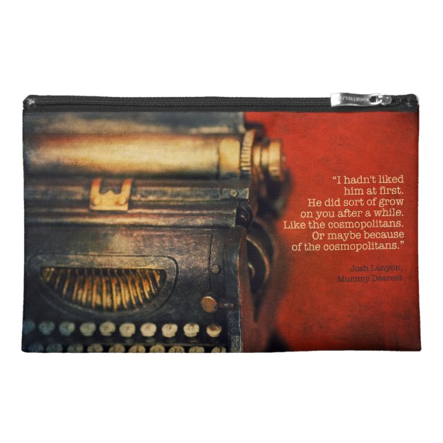 Mommy Dearest travel accessory bag (Front)