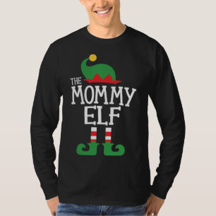 Mommy Elf Family Christmas Matching Top