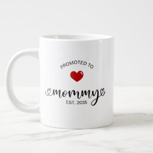Mommy Established New Mom Gift Large Coffee Mug