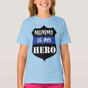 Mommy is my Hero Girl's T-shirt