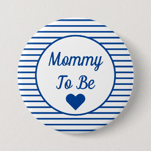 Mommy To Be Baby Shower Button