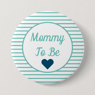 Mommy To Be Baby Shower Button