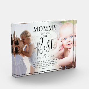 'MOMMY' you are the Best' Photos Name & Quote