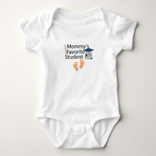  Mommy's Favorite Student Teacher Baby, Funny's  Baby Bodysuit