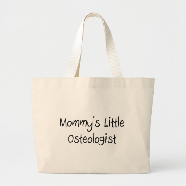 Mommys Little Osteologist Large Tote Bag (Front)