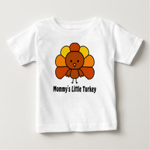 Mommys Little Turkey Baby T-Shirt