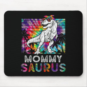 Mommysaurus Dinosaur Mummy Saurus Family Matching Mouse Pad